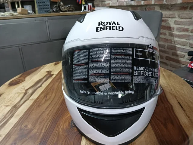 Casco Royal Enfield Prime Blanco - L