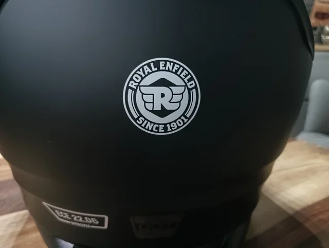 Casco Royal Enfield Metlle Negro - Talla L